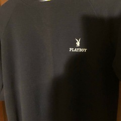 【早い者勝ち‼️】PLAYBOY ネイビー Tシャツ Lサイズの画像