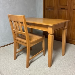【値下げ】学習、机と椅子のセット