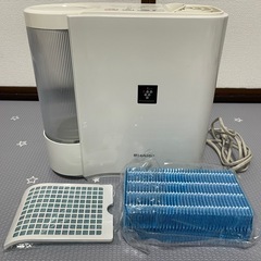 シャープ プラズマクラスター気化式加湿器 HV-H30-W