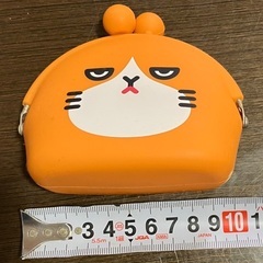 ワイモバイル　ふてニャン　がま口小銭入れ