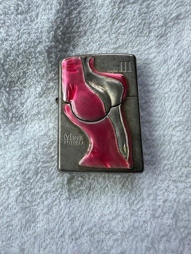 ルパン三世 ZIPPO 峰不二子 ジッポー ライター オイルライター 喫煙具 FUJIKOシルバー限定