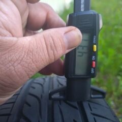 ダンロップEC202L 155/65R14 中古4本　とりあえず使えます。の画像