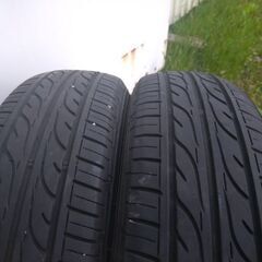 ダンロップEC202L 155/65R14 中古4本　とりあえず使えます。の画像