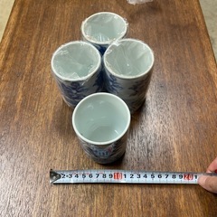湯呑み5つ