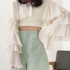 Heather 長袖 トップス🤍の画像