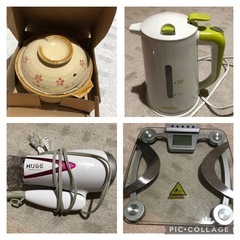引っ越し　体重計　ハンガーラックの画像