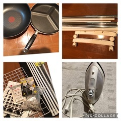 引っ越し　体重計　ハンガーラックの画像