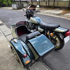 期間限定価格!!288万円!!カワサキ kawasaki Z2 サイドカー付き サイドカー取り外し可 の画像