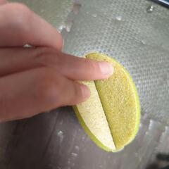 野菜の皮むきスポンジの画像
