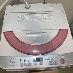 SHARP洗濯機