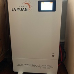@6000回以上、LVYUAN 100Ah 51.2Vリン酸 リ...