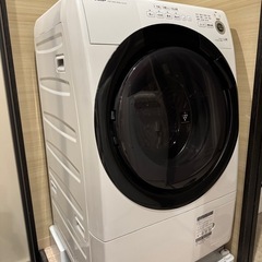 SHARPドラム式洗濯乾燥機ES-S7F-WL 2021
