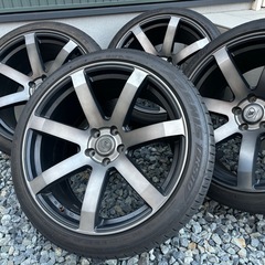 美品クールレーシングVERZ VRC01 20インチアルミホイー...