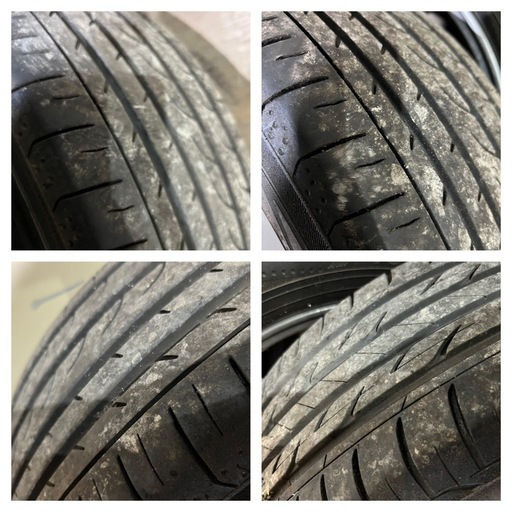 60 ヴォクシー　純正ホイール　バリ山タイヤ付き　現状品　汚れあります。　BRIDGESTONE ネクストリー　195 /65R15 