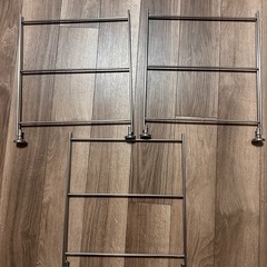 無印良品のステンレスユニットシェルフ用のパーツ