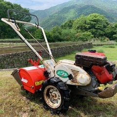 ⭐️実働　小型耕運機　管理機　ミニスター　IR60 歩行型　アグリップ　イセキ⭐️家庭菜園　野菜作りの見方にいかがでしょうか？？　の画像