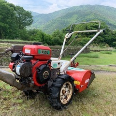 ⭐️実働　小型耕運機　管理機　ミニスター　IR60 歩行型　アグ...