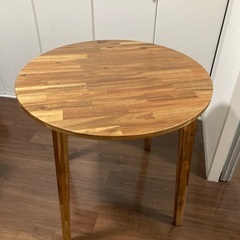 丸テーブル　IKEA
