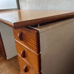 昭和の机の画像