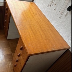 昭和の机の画像