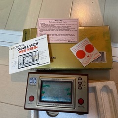 昔のゲームウォッチの画像