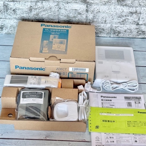 新品❗️Panasonic ワイヤレスモニター付きドアホン VL-SWD220K