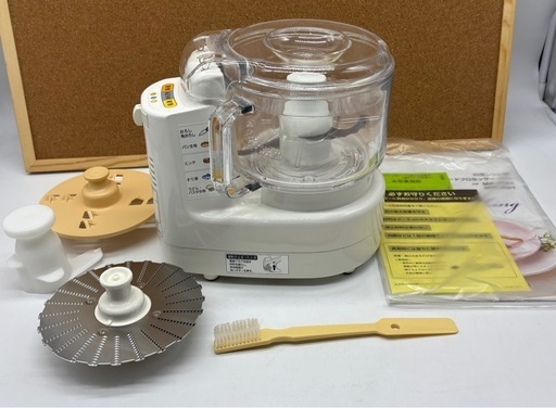 【極美品】パナソニック フードプロセッサー MK-K81-W １回使用のみ フードプロセッサー パナソニック MK-K81 詳細情報 フードプロセッサー