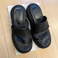 MURUA  アシンメトリー厚底サンダル