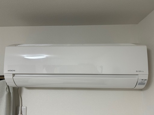 エアコンセット　日立　白くまくん　AJシリーズ2.2kw RAS-AJ22R