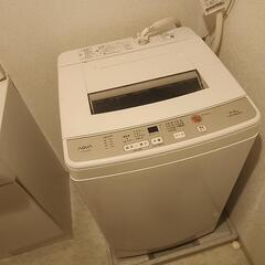 譲り先決定済　冷蔵庫、洗濯機、食器棚、テーブルの画像