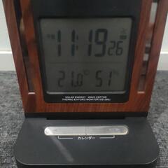 CASIO　電波時計の画像