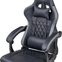 新品未使用　リクライニング　ゲーミングチェア　ゲーム椅子　座椅子...