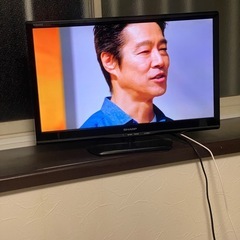 シャープ24V型TV