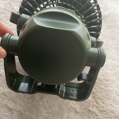 扇風機　アウトドア　災害時用　持ち運びの画像