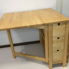 テーブル　NORDEN ノールデン　ゲートレッグテーブルの画像