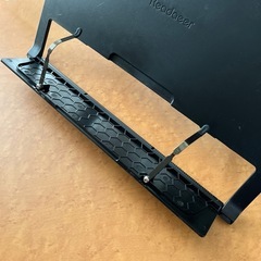 【美品】Reodoeer ブックスタンド 書見台 読書台 折りたたみ式 黒 薄型の画像