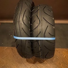 新品 DURO スクーター タイヤ前後セット