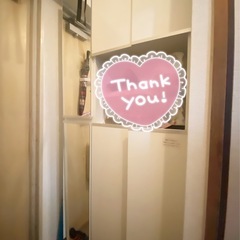 お話中★ホワイト★美品★ミラー付シューズボックス