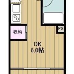EO✨敷金ゼロ、礼金ゼロ、仲介手数料ゼロ💞駅まで徒歩8分👣都市ガ...