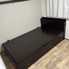 跳ね上げ式ベッド セミダブル