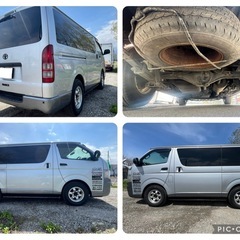 車検満タン❗️本州車❗️ハイエース スーパーGL❗️車中泊仕様❗️キャンピング❗️ディーゼル❗️エンジンスターター❗️17万キロ❗️4ナンバー❗️の画像