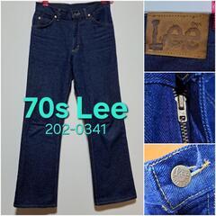 70s ヴィンテージ Lee デニム ブーツカット 30×31