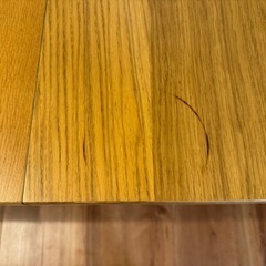 イケア　伸長式テーブル　IKEA BJURSTAの画像
