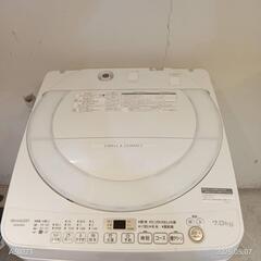 508☆送料設置無料神奈川限定配送SHARP最新モデル洗濯機7