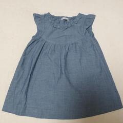 100sizeワンピース女の子5着　any FAM H&Mなどの画像