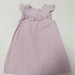 100sizeワンピース女の子5着　any FAM H&Mなどの画像