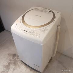028☆送料設置無料東京神奈川限定配送東芝乾燥機能付き洗濯機