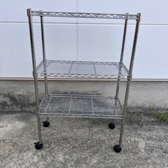 3段メタルラック