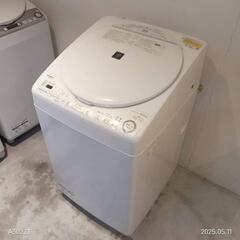 029☆送料設置無料東京神奈川限定配送 SHARP乾燥機能付き洗濯機