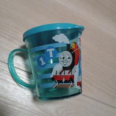 トーマスお弁当箱　コップ　蓋付きコップの画像